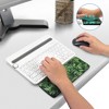 Insten Green Forest Keyboard Wrist Rest Pad Support, Ergonomic Palm Rest, Anti-Slip, Comfortable Typing and Pain Relief, 11 x 3.5 in - 2 of 4