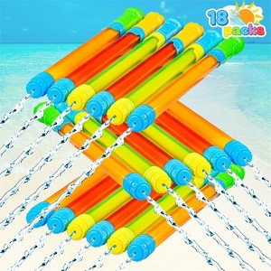Joyfy 6-18 Packs 16.5” Summer Blasters Squirt Guns for Kids , Outdoor Swimming Water Pool Toys Bulk, Backyard Beach Water Fighting Play Game - 1 of 4