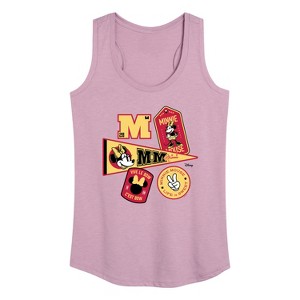 Women's - Disney - Minnie Mouse Graphic Racerback Tank - 1 of 4