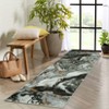 Washable Area Rug, Modern Abstract Living Room Rug with Non-Slip Backing & Short Pile, Bedroom and Dinning Room, - 4 of 4