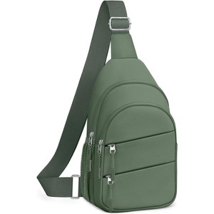 Small Anti-Theft Sling Bag, Lightweight Crossbody Backpack for Men & Women, Outdoor Hiking and Travel Daypack - 1 of 4