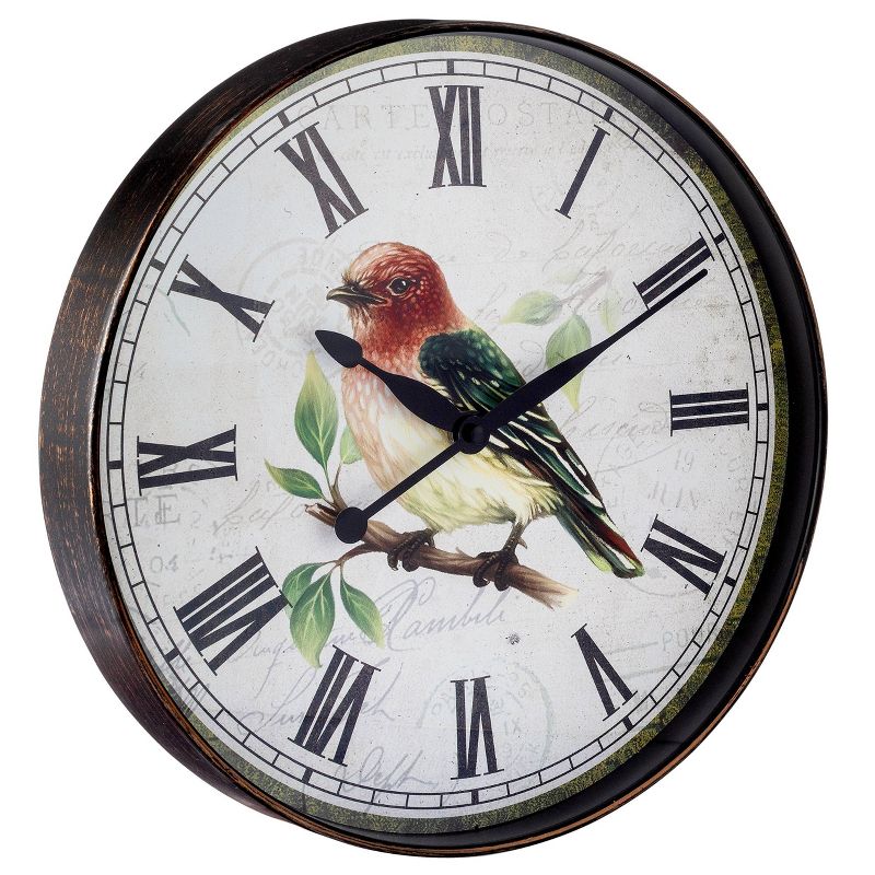 12&#34; Wall Clock with Bird Themed Dial - Westclox, 3 of 6