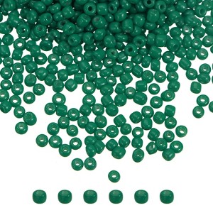 Unique Bargains Loose DIY Earring Necklace Making Glass Round Beads 12000 Pcs - 1 of 4