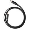 SilverStone Technology High Quality HDMI flat Cable with Ethernet3D & Audio Return Channelver 1.4a 1500mmBlackgold plate - 2 of 4