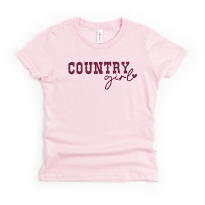The Juniper Shop Country Girl Heart Girls Short Sleeve Tee - 1 of 2