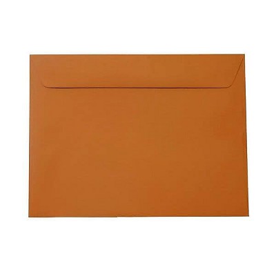 JAM Paper 9 x 12 Booklet Envelopes Dark Orange 61511366