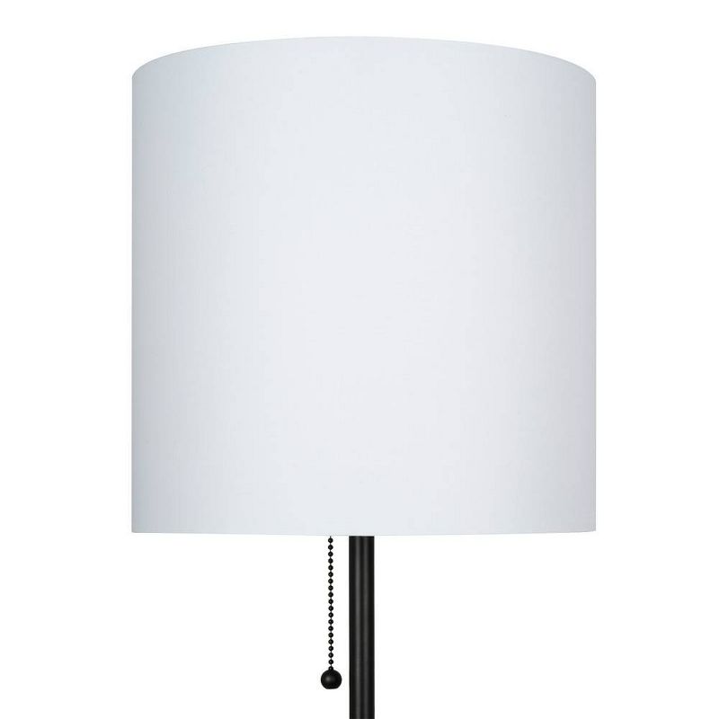 56.5&#34; Stick Floor Lamp (Includes LED Light Bulb) Black - Cresswell Lighting, 5 of 8