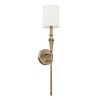 Capital Lighting Amelia 1 - Light Wall Light in  Aged Brass - image 4 of 4