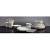 Fitz and Floyd Organic Coupe Maric 16-Pc Dinnerware Set - Floral Design, Microwave & Dishwasher Safe - Modern Porcelain Set, Set for 4 - 3 of 4