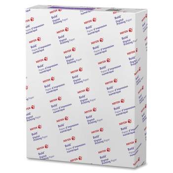 5pk 100 Sheets/pack 67lb Cardstock 8.5x11 White - Printworks : Target
