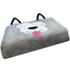 Pet Bed In A Box Slipcover: Hutch The Gray Dog, Medium, 30x20" Animal Bed Case - 3 of 4