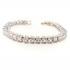 Gemma Emerald Cut Cz Tennis Bracelet Womens Ginger Lyne Collection - image 4 of 4