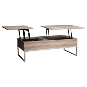 Lift Functional Coffee Table Sonoma Tan - Christopher Knight Home