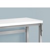 PAGED Height Adjustable Computer Desk, Simple Modern Office Desk with Wooden Desktop and Black Metal Leg for Office, Study - 3 of 4