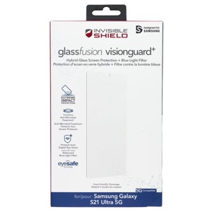 ZAGG Invisible Shield GlassFusion VisionGuard+ Glass for Galaxy S21 Ultra 5G - 1 of 1
