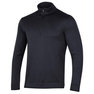 Men's Under Armour Speck Sweater Fleece 1/4 Zip Black Large - 1 of 1