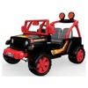 Power Wheels 12V Tough Talking Jeep Powered Ride-On - Black/Red - image 4 of 4