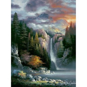 Sunsout Misty Falls 1000 pc   Jigsaw Puzzle 18091 - 1 of 4