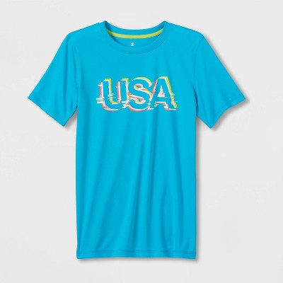 Boys' Short Sleeve 'USA' Graphic T-Shirt - All in Motion™