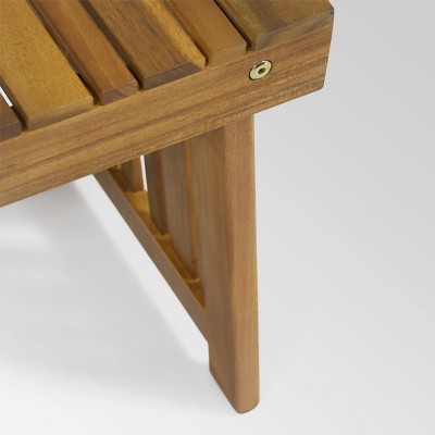 Kyoto Teak Acacia Wood Folding Side Table
