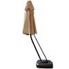 Tangkula 11ft Cantilever Offset Hanging 360°Rotation Patio Umbrella with Umbrella Base - 3 of 4