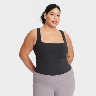 Women's Everyday Soft Square Neck Support Tank Top - All In Motion™