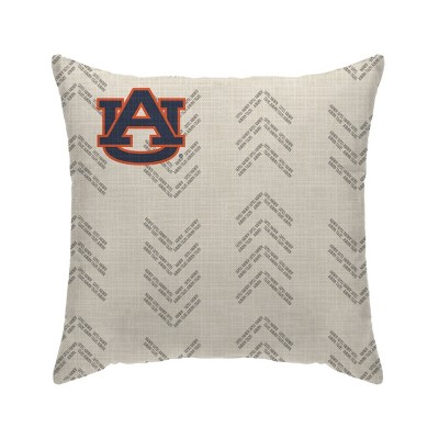 NCAA Auburn Tigers Wordmark Decorative Throw Pillow