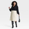 Women's Midi Sweater Pencil Skirt - Ava & Viv™ - 3 of 3