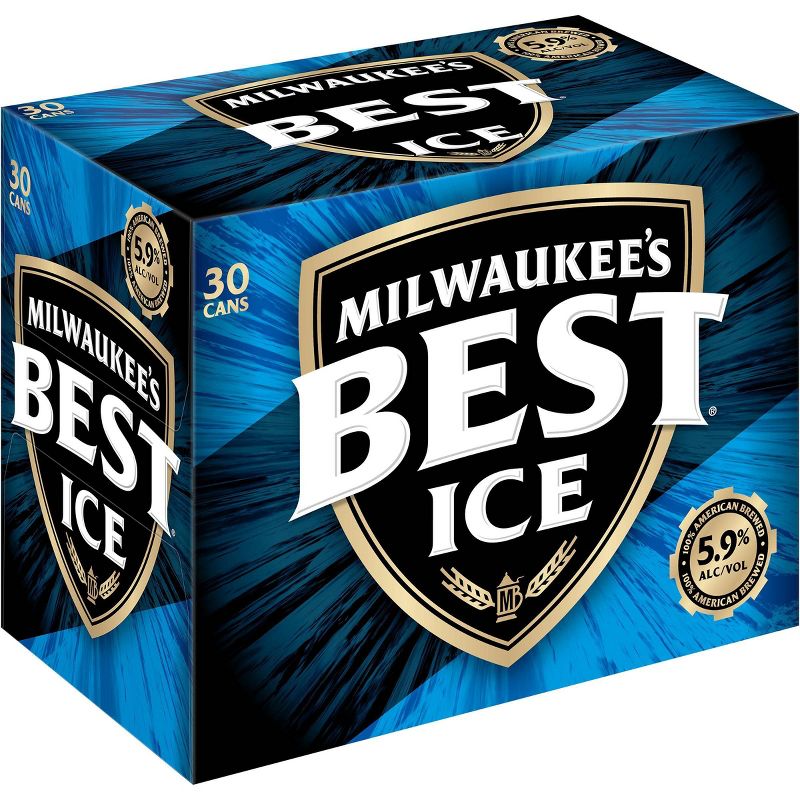 Milwaukee&#39;s Best Ice Beer - 30pk/12 fl oz Cans, 1 of 10