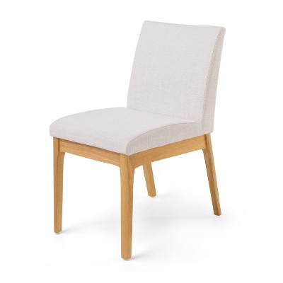 NicBex Set of 2 Dining Chairs Armless Accent Side Chairs with Wood Legs for Home Kitchen