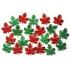 RN'D Toys Leave Ornaments - Red and Green - 24 Pack - 3 of 4