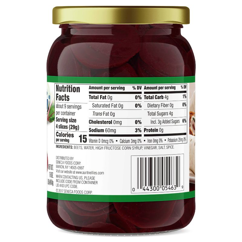 Aunt Nellie&#39;s Sliced Pickled Beets  - 16oz, 3 of 8