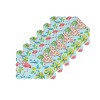 C&F Home Flamingo Garden Coastal Sea Life Cotton Quilted Rectangular Reversible Placemat Set of 6 - 2 of 4
