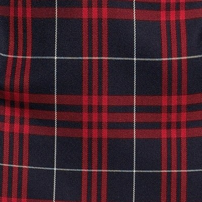 classic navy large plaid