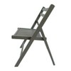 Cesicia Slatted Wood Folding Chair, 4Pcs Patio Accent Chair - 2 of 4