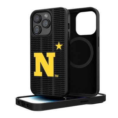 Naval Academy Midshipmen Text Backdrop Magnetic Phone Case