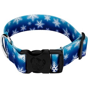 Country Brook Petz 1 1/2 Inch Deluxe Dog Collar Christmas Collection - 1 of 4
