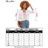 Women’s 3/4 Sleeve Cropped Cardigan Sweaters Open Front Knit Short Bolero Shrugs - 2 of 4