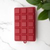 Unique Bargains 15-Cavity Small Square Ice Tray with Lid Hand Wash Only Silicone 7.87"x4.72"x1.30" 1 Pc - 2 of 3