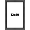 PosterPalooza | Refined Black Picture Frame - UV Acrylic, Foam Board Backing, Hanging Hardware - 2 of 4