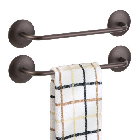 Adhesive towel outlet bar