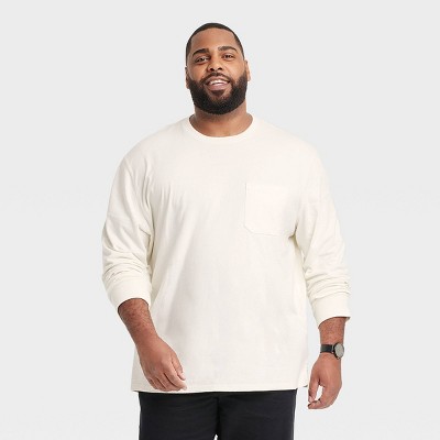 tall long sleeve t shirts mens