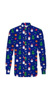 Opposuits Teen Boys Christmas Shirt - Festivity Blue - Size: 16 : Target