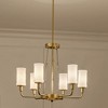 Kichler Lighting Vetivene 6 - Light Chandelier in  Textured Black - 2 of 3