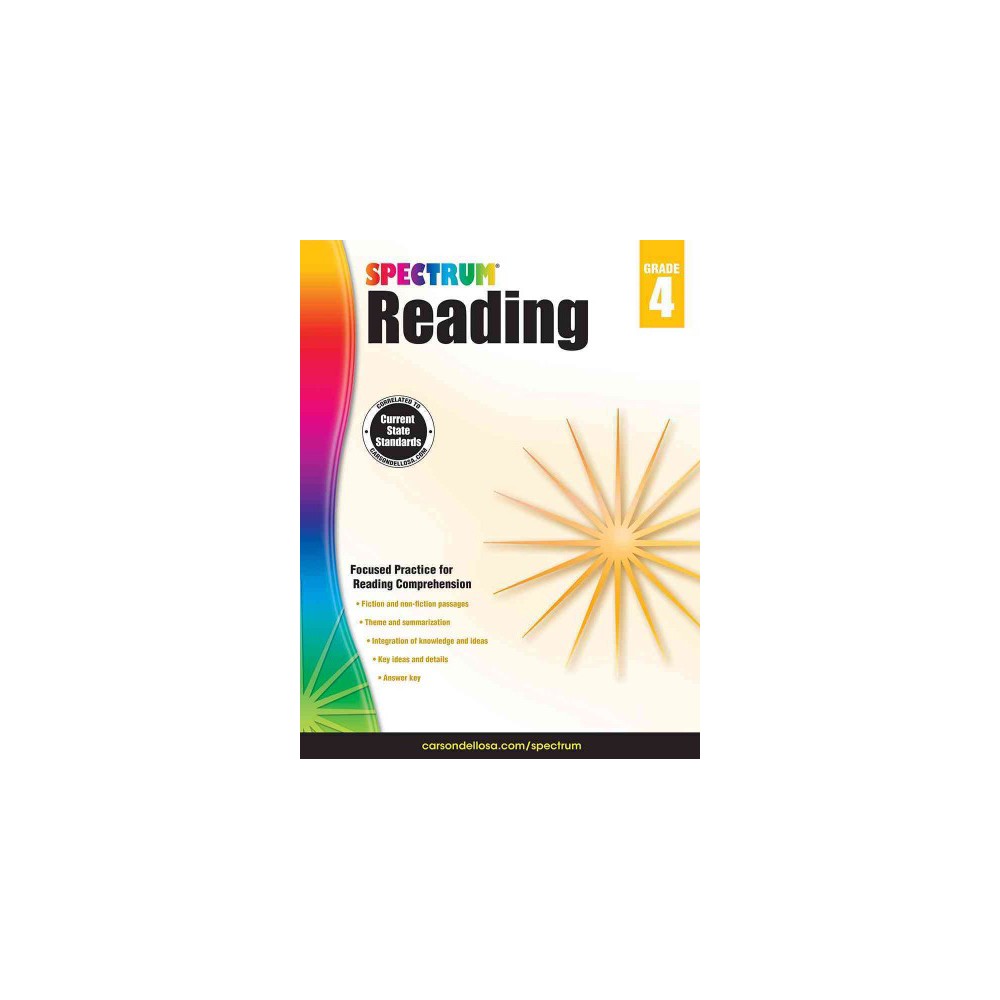 ISBN 9781483812175 product image for Spectrum Reading, Grade 4 (Workbook) (Paperback) | upcitemdb.com