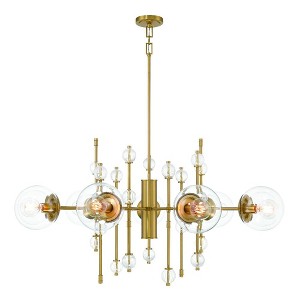 Eurofase Lighting Traiton 9 - Light Chandelier in  Gold - 1 of 3