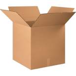 The Packaging Wholesalers SI Products 22"x22"x22" Heavy-Duty Double Wall Boxes 48 ECT Kraft