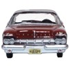 1959 Chrysler Imperial Crown 2 Door Hardtop Radiant Red with Black Top 1/87 (HO) Scale Diecast Model Car by Oxford Diecast - 3 of 4