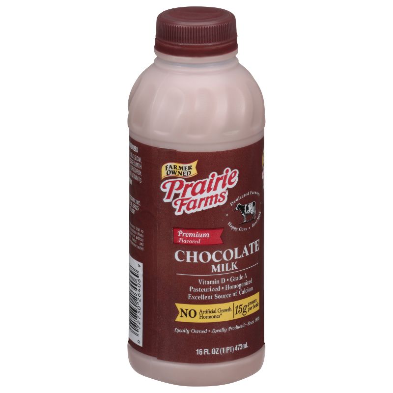 Prairie Farms Premium Chocolate Milk UHT - 14 fl oz, 2 of 5