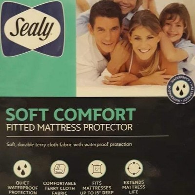 Sealy Cooling Comfort Mattress Protector : Target